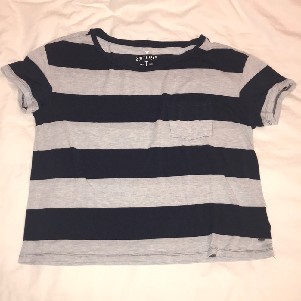 NWOT soft & Sexy striped tee